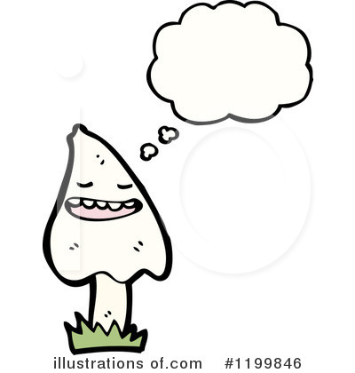 Royalty-Free (RF) Toadstool Clipart Illustration by lineartestpilot - Stock Sample #1199846