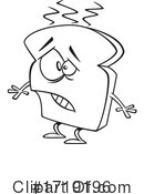 Toast Clipart #1719196 by toonaday