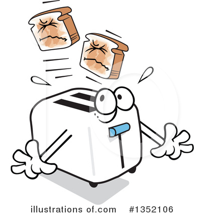 Toast Clipart #1352106 by Johnny Sajem