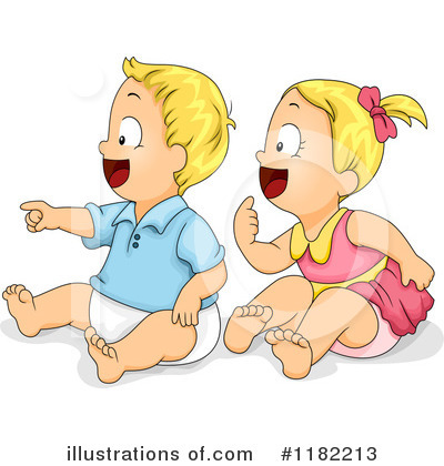 Royalty-Free (RF) Toddler Clipart Illustration by BNP Design Studio - Stock Sample #1182213
