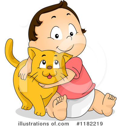 Royalty-Free (RF) Toddler Clipart Illustration by BNP Design Studio - Stock Sample #1182219