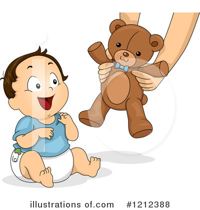 Royalty-Free (RF) Toddler Clipart Illustration by BNP Design Studio - Stock Sample #1212388