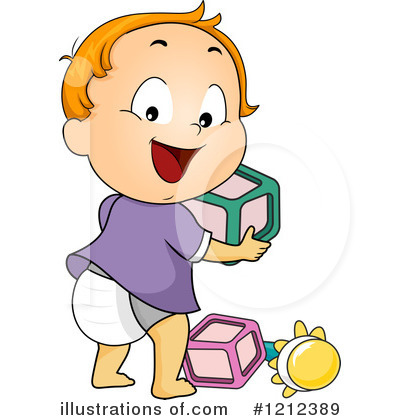 Royalty-Free (RF) Toddler Clipart Illustration by BNP Design Studio - Stock Sample #1212389