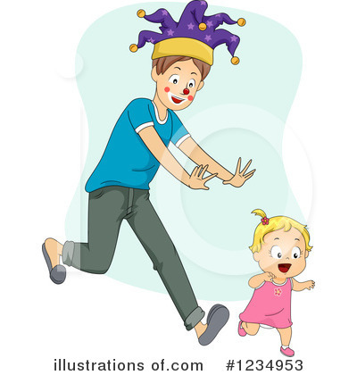 Royalty-Free (RF) Toddler Clipart Illustration by BNP Design Studio - Stock Sample #1234953