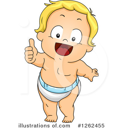 Royalty-Free (RF) Toddler Clipart Illustration by BNP Design Studio - Stock Sample #1262455