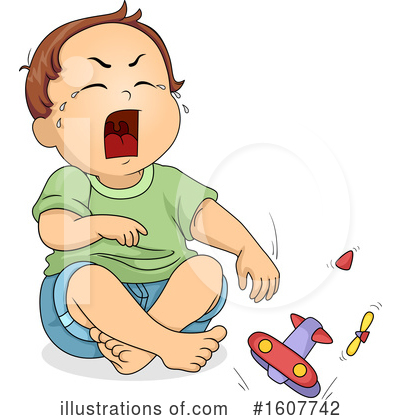 Crying Clipart #1607742 by BNP Design Studio
