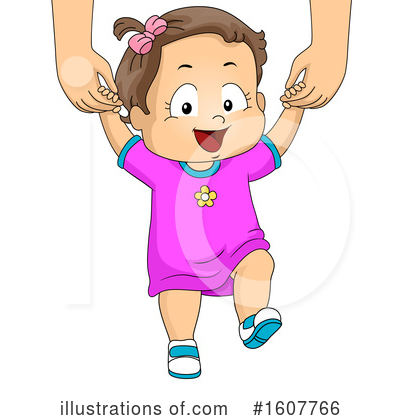 First Steps Clipart #1607766 by BNP Design Studio