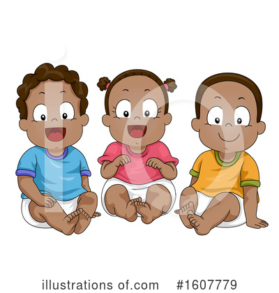 Toddler Clipart #1607779 by BNP Design Studio