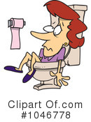 Toilet Clipart #1046778 by toonaday