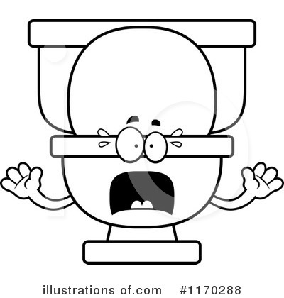 Toilet Clipart #1170288 by Cory Thoman