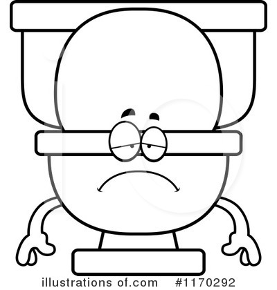 Toilet Clipart #1170292 by Cory Thoman