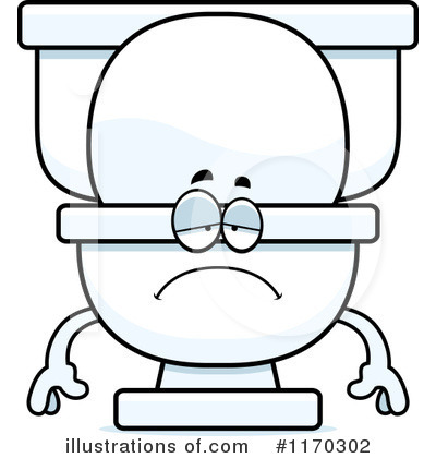Toilet Clipart #1170302 by Cory Thoman