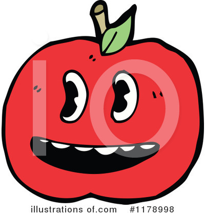 Royalty-Free (RF) Tomato Clipart Illustration by lineartestpilot - Stock Sample #1178998