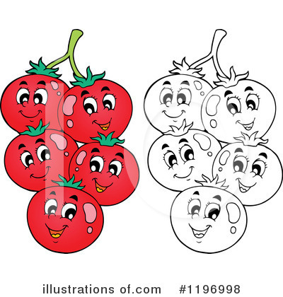 Tomato Clipart #1196998 by visekart
