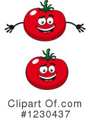 Tomato Clipart #1230437 by Vector Tradition SM