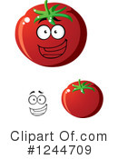 Tomato Clipart #1244709 by Vector Tradition SM
