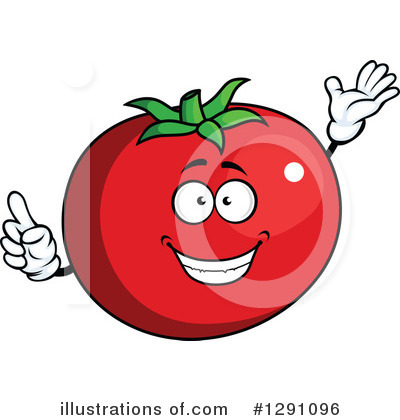 Royalty-Free (RF) Tomato Clipart Illustration by Vector Tradition SM - Stock Sample #1291096
