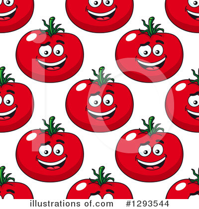 Royalty-Free (RF) Tomato Clipart Illustration by Vector Tradition SM - Stock Sample #1293544