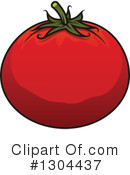 Tomato Clipart #1304437 by Vector Tradition SM