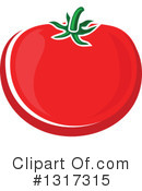 Tomato Clipart #1317315 by Vector Tradition SM