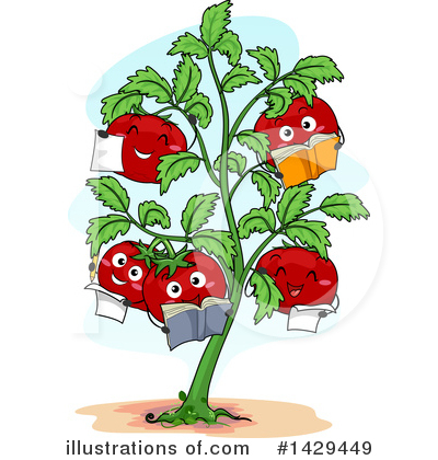 Royalty-Free (RF) Tomato Clipart Illustration by BNP Design Studio - Stock Sample #1429449