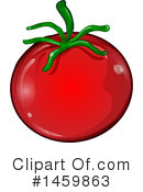 Tomato Clipart #1459863 by Domenico Condello