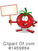 Tomato Clipart #1459864 by Domenico Condello