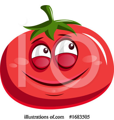 Royalty-Free (RF) Tomato Clipart Illustration by Morphart Creations - Stock Sample #1683505