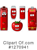 Tomato Juice Clipart #1270941 by Vector Tradition SM