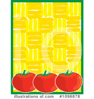 Royalty-Free (RF) Tomatoes Clipart Illustration by Maria Bell - Stock Sample #1096878