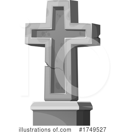 Tombstone Clipart #1749527 by Vector Tradition SM