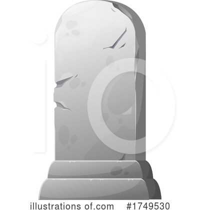 Royalty-Free (RF) Tombstone Clipart Illustration by Vector Tradition SM - Stock Sample #1749530