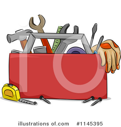 Royalty-Free (RF) Tool Box Clipart Illustration by BNP Design Studio - Stock Sample #1145395
