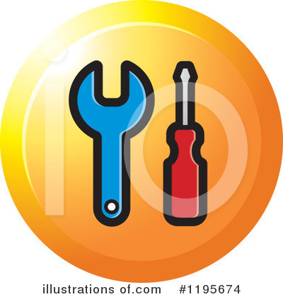 Royalty-Free (RF) Tool Clipart Illustration by Lal Perera - Stock Sample #1195674