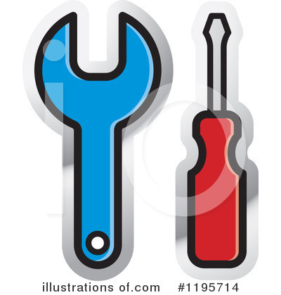 Royalty-Free (RF) Tool Clipart Illustration by Lal Perera - Stock Sample #1195714