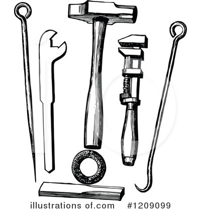 Tools Clipart #1209099 by Prawny Vintage