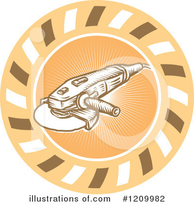 Royalty-Free (RF) Tool Clipart Illustration by patrimonio - Stock Sample #1209982