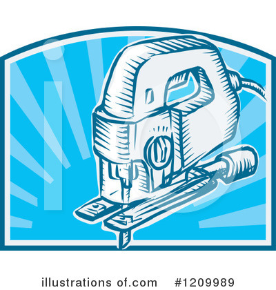 Royalty-Free (RF) Tool Clipart Illustration by patrimonio - Stock Sample #1209989
