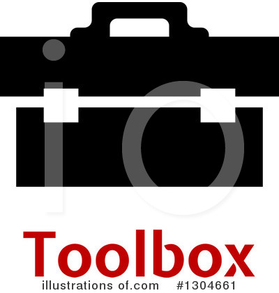 Tool Box Clipart #1304661 by Vector Tradition SM