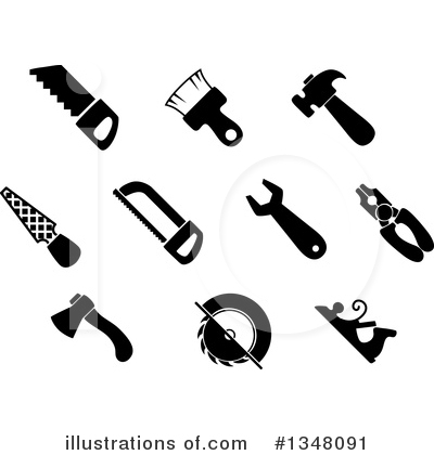 Royalty-Free (RF) Tool Clipart Illustration by Vector Tradition SM - Stock Sample #1348091