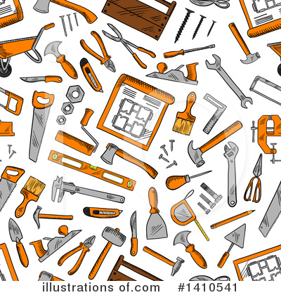 Tool Box Clipart #1410541 by Vector Tradition SM