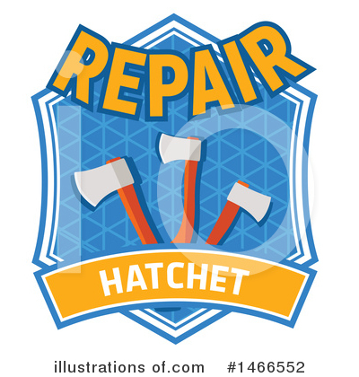 Hatchets Clipart #1466552 by Vector Tradition SM