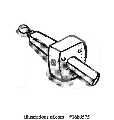 Royalty-Free (RF) Tool Clipart Illustration by patrimonio - Stock Sample #1680575