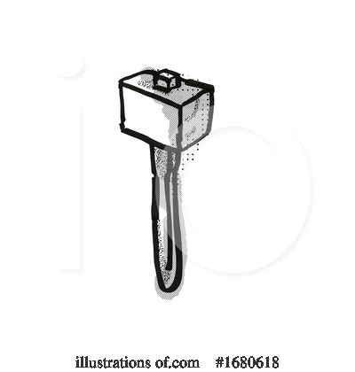 Royalty-Free (RF) Tool Clipart Illustration by patrimonio - Stock Sample #1680618