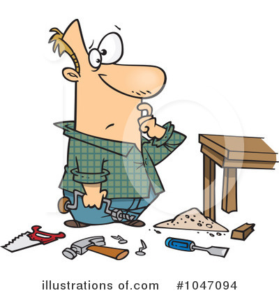 Royalty-Free (RF) Tools Clipart Illustration by toonaday - Stock Sample #1047094