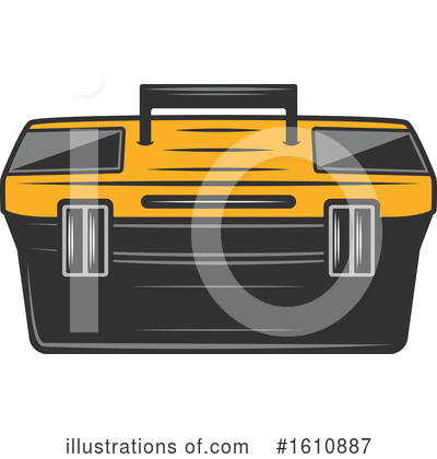 Tool Box Clipart #1610887 by Vector Tradition SM
