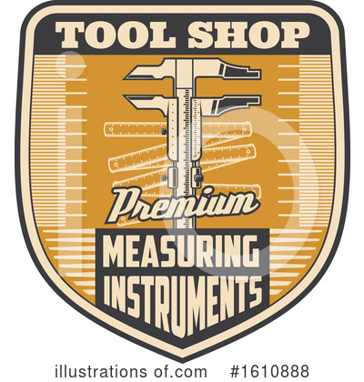 Royalty-Free (RF) Tools Clipart Illustration by Vector Tradition SM - Stock Sample #1610888