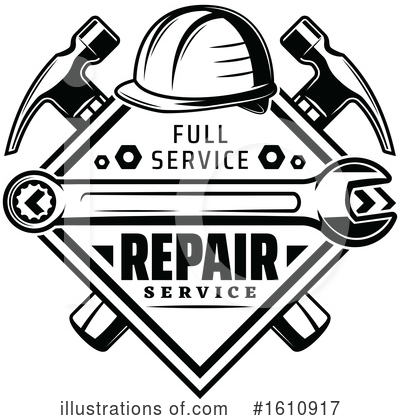Royalty-Free (RF) Tools Clipart Illustration by Vector Tradition SM - Stock Sample #1610917