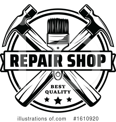 Royalty-Free (RF) Tools Clipart Illustration by Vector Tradition SM - Stock Sample #1610920