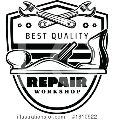 Royalty-Free (RF) Tools Clipart Illustration by Vector Tradition SM - Stock Sample #1610922